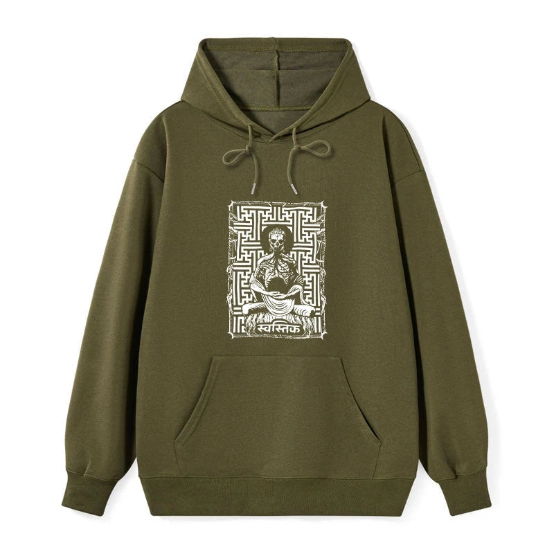 Sayagata Buddha Graphic Classic Hoodie