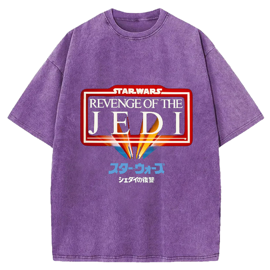 Star Wars Vintage Japanese Washed Crew Neck T-Shirt