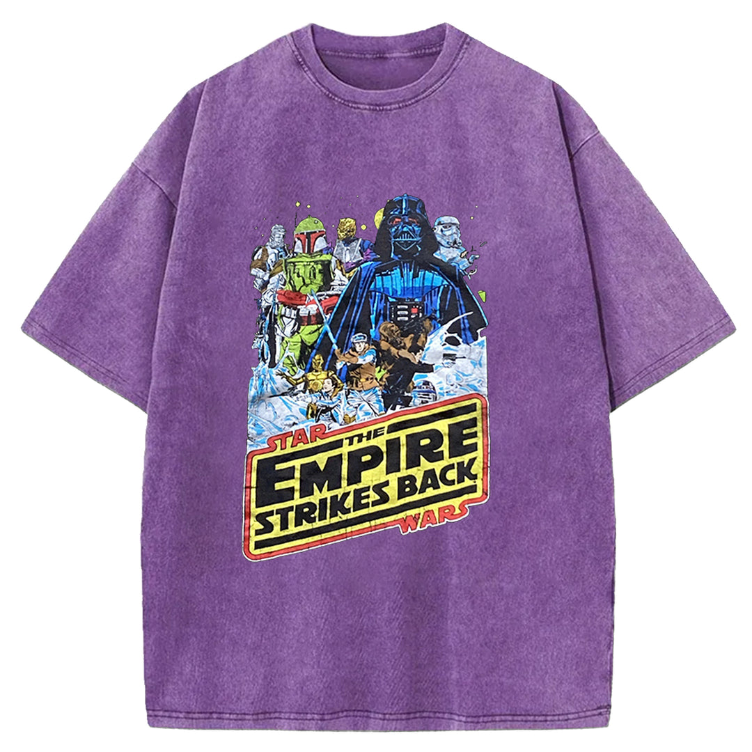Star Wars Vintage Japanese Washed Crew Neck T-Shirt