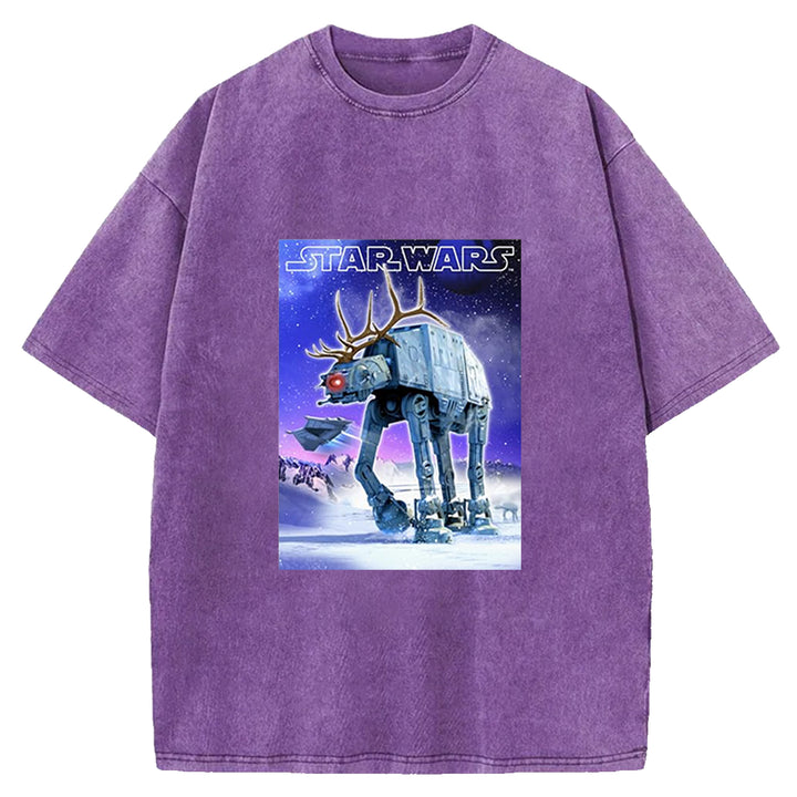 Star Wars Vintage Japanese Washed Crew Neck T-Shirt