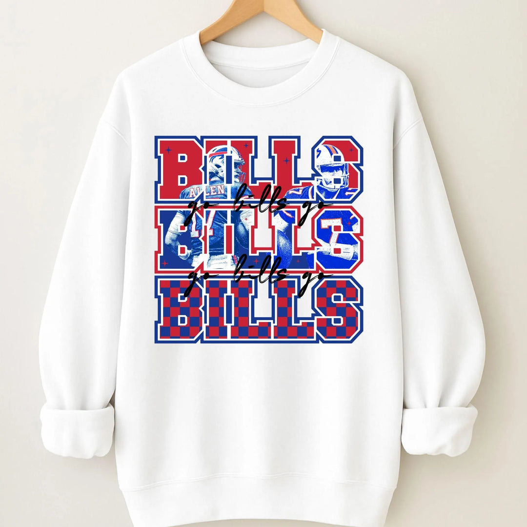 Be Good Do Good Go Bills Long Sleeve Casual Top