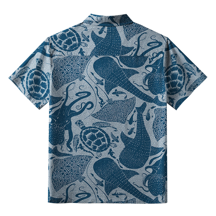 Marine Life Aloha Hawaiian Shirt