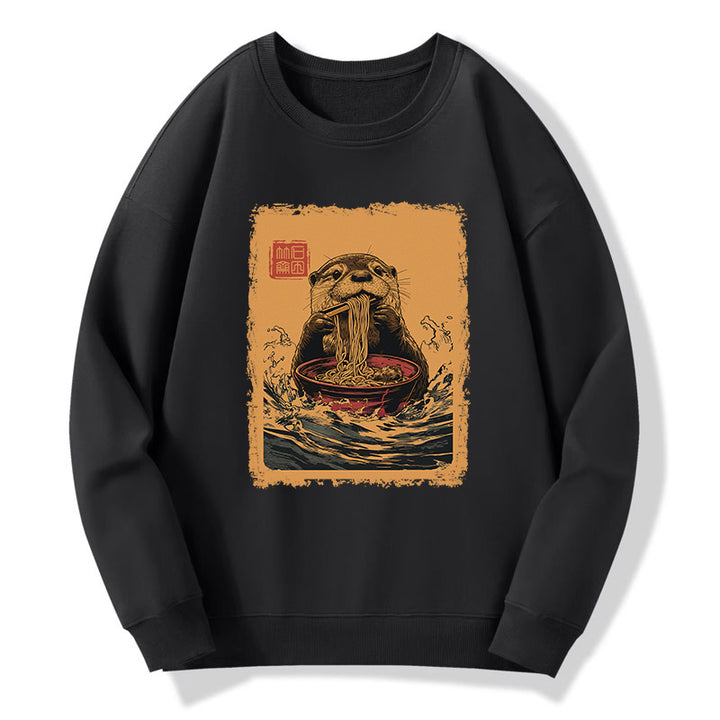 Ramen Lover Otter Sweatshirt