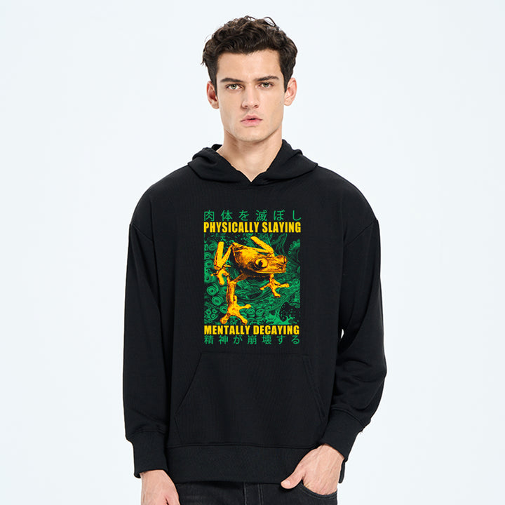 Physically Slaying Mentally Decaying Classic Hoodie