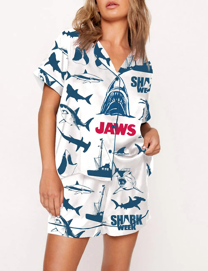 Jaws Movie Pajama Set