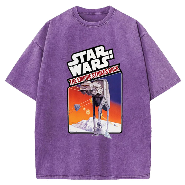 Star Wars Vintage Japanese Washed Crew Neck T-Shirt