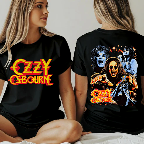 Ozzy Osbourne Unisex Cotton Crew Neck T-shirt
