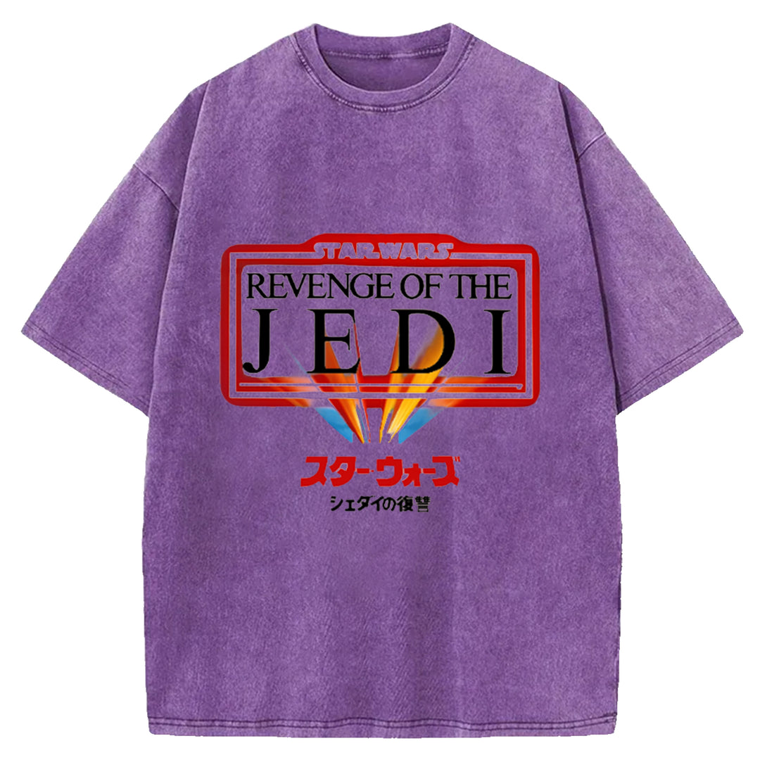Star Wars Vintage Japanese Washed Crew Neck T-Shirt