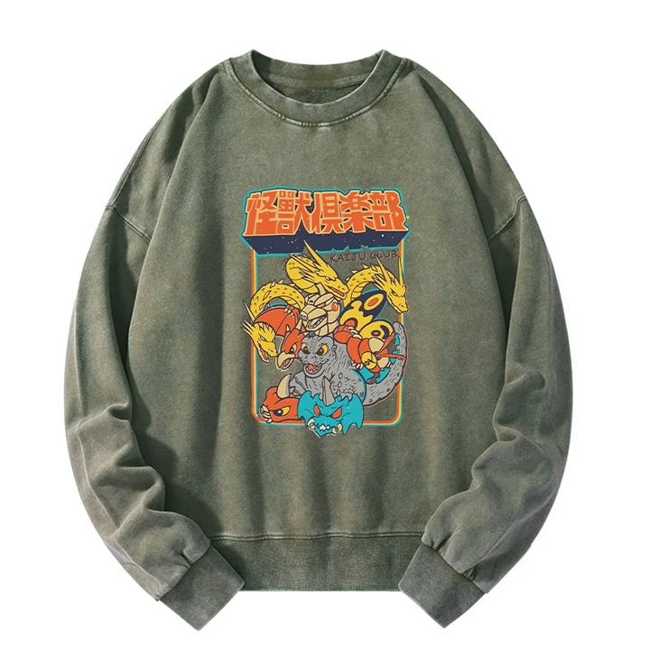 Kaiju Club Japanese Washed Sweatshirt
