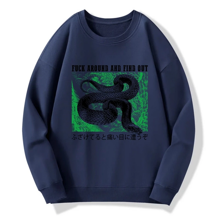Cold And Heartless Snake Sweatshirt