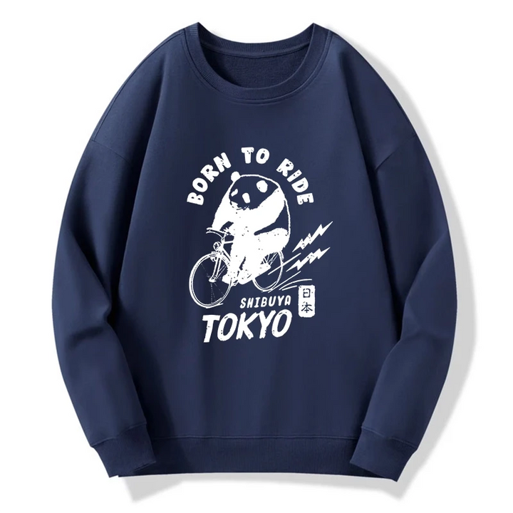 Pandas Ride Bicycles Sweatshirt