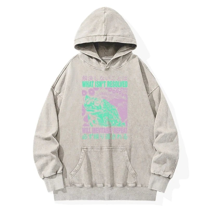 What Ist Resolved Forg Washed Hoodie