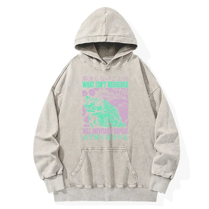 What Ist Resolved Forg Washed Hoodie