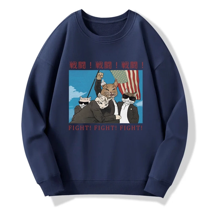 Fight Cat Japanese Sweatshirt