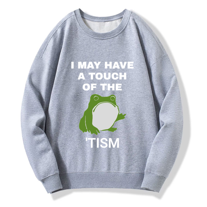 Funny Frog Flipping The Bird Sweatshirt