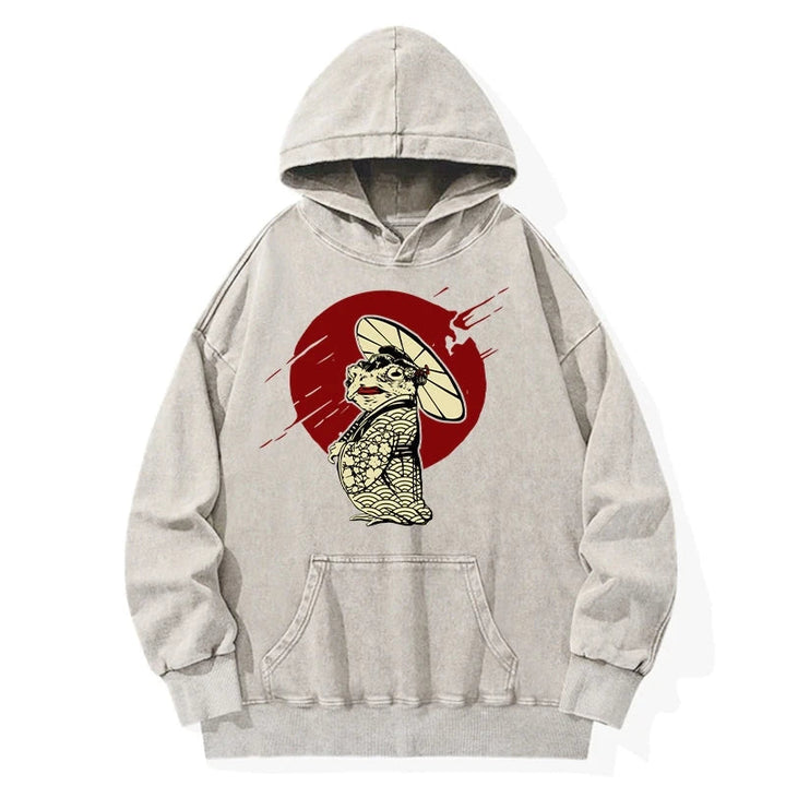 Frog Monster Washed Hoodie