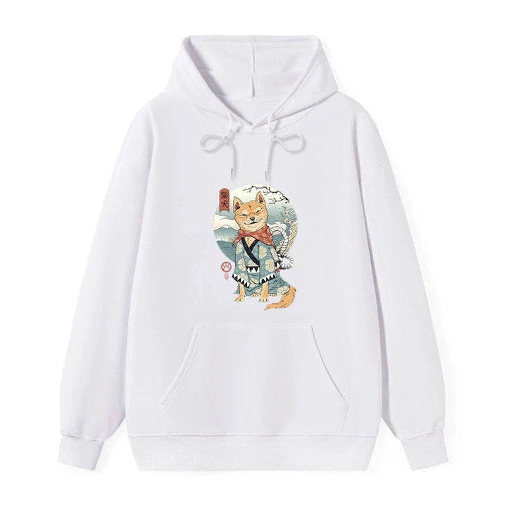 Samurai Shiba Dog Japanese Classic Hoodie