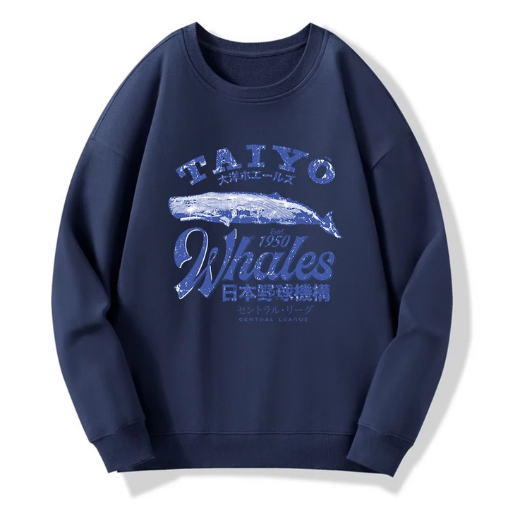 Japan Taiyo Whales Sweatshirt