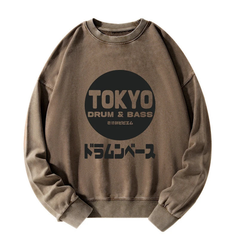 Tokyo DnB Japanese Washed Sweatshirt
