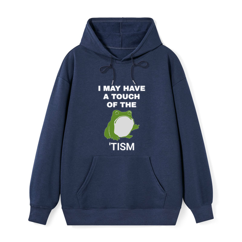 Funny Frog Flipping The Bird Classic Hoodie