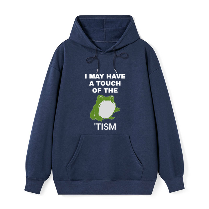 Funny Frog Flipping The Bird Classic Hoodie