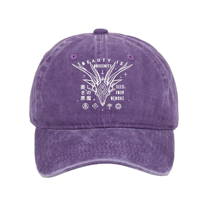 Beautiful Devil Japanese Washed Cap