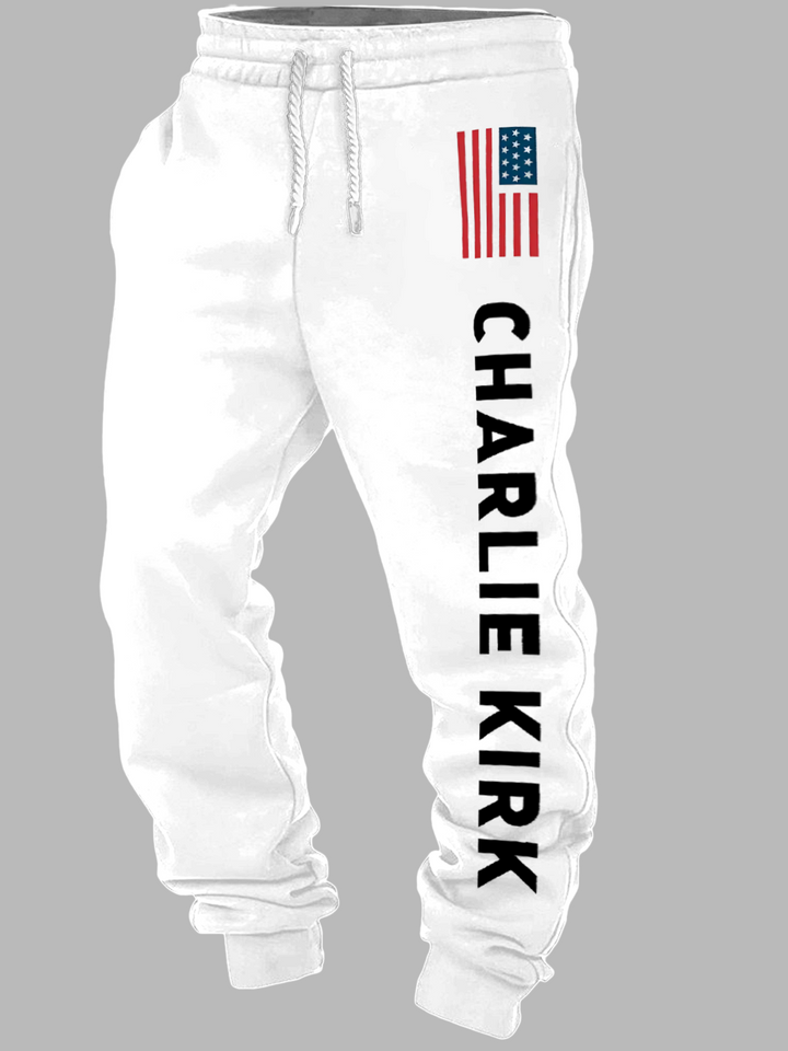 Charlie Kirk Freedom Men's Casual Pants