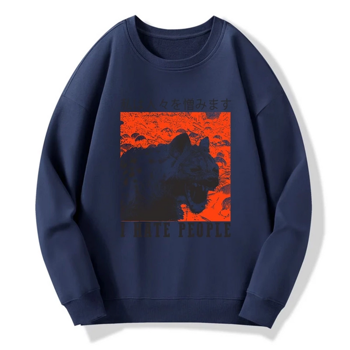 A Hyena That Hates Humans Sweatshirt
