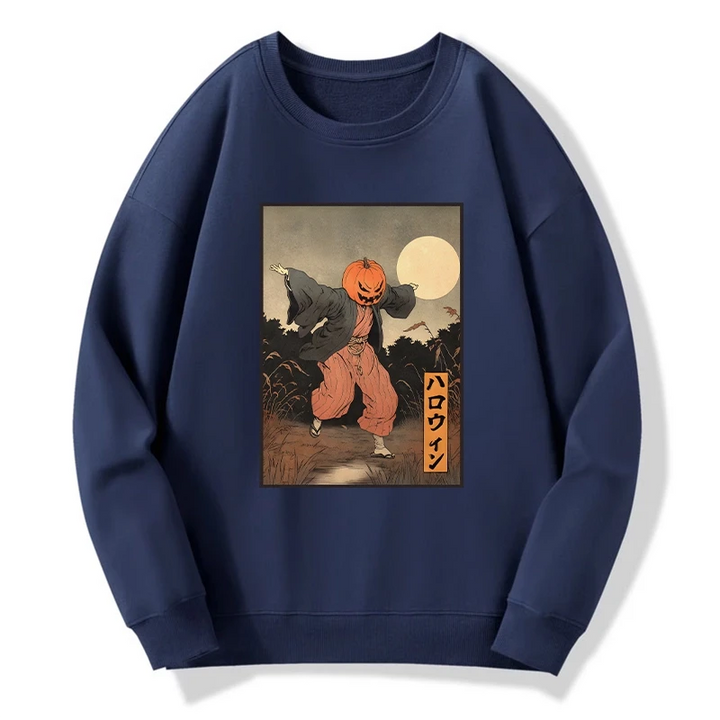 Japanese Pumpkin Monster Sweatshirt