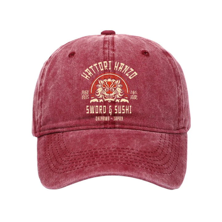 Hattori Hanzo Sword Washed Cap