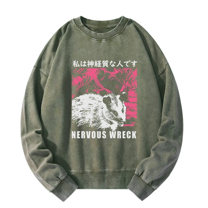 Nervous Wreck Washed Sweatshirt