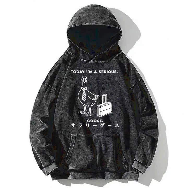 Hard Working Goose Washed Hoodie