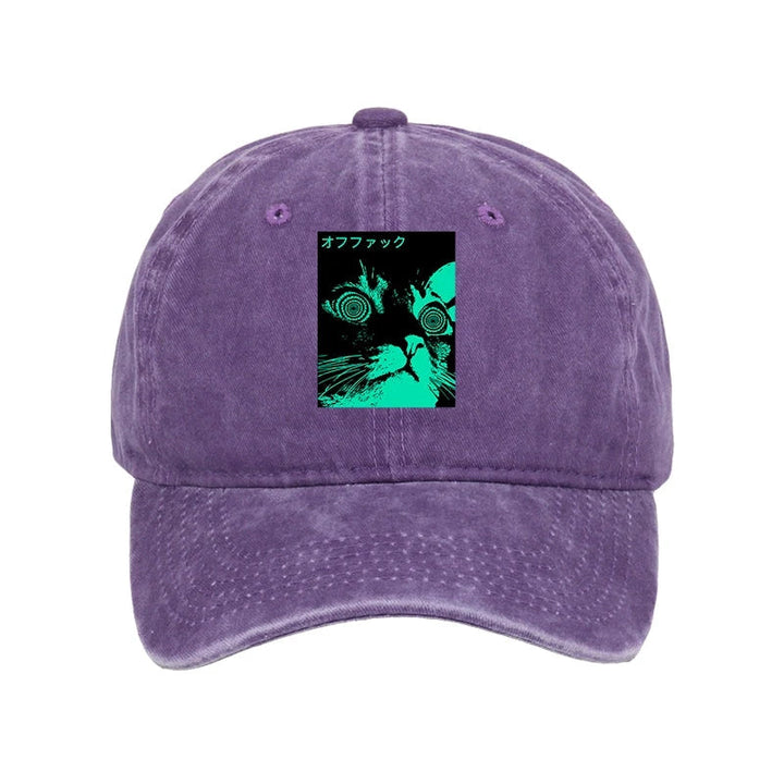 Cool Cat Japanese Washed Cap
