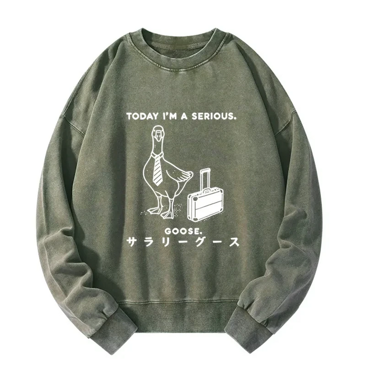 Hard Working Goose Washed Sweatshirt