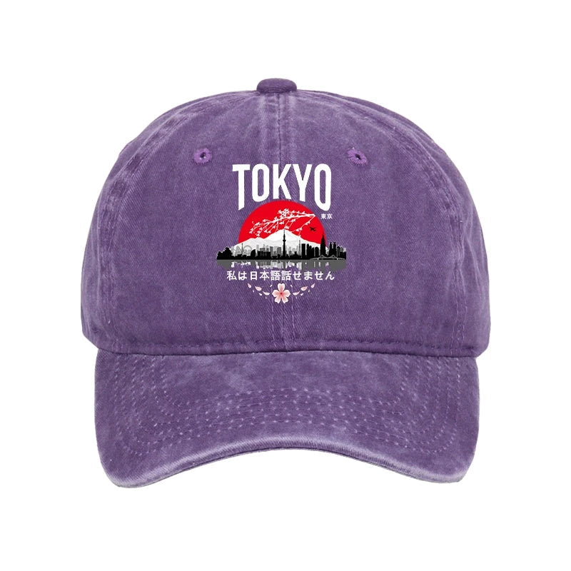 I don¡¯t speak Japanese Washed Cap