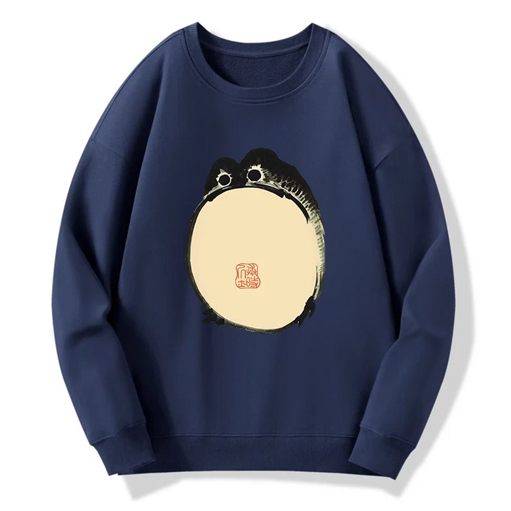 Grumpy Frog Japanese Sweatshirt