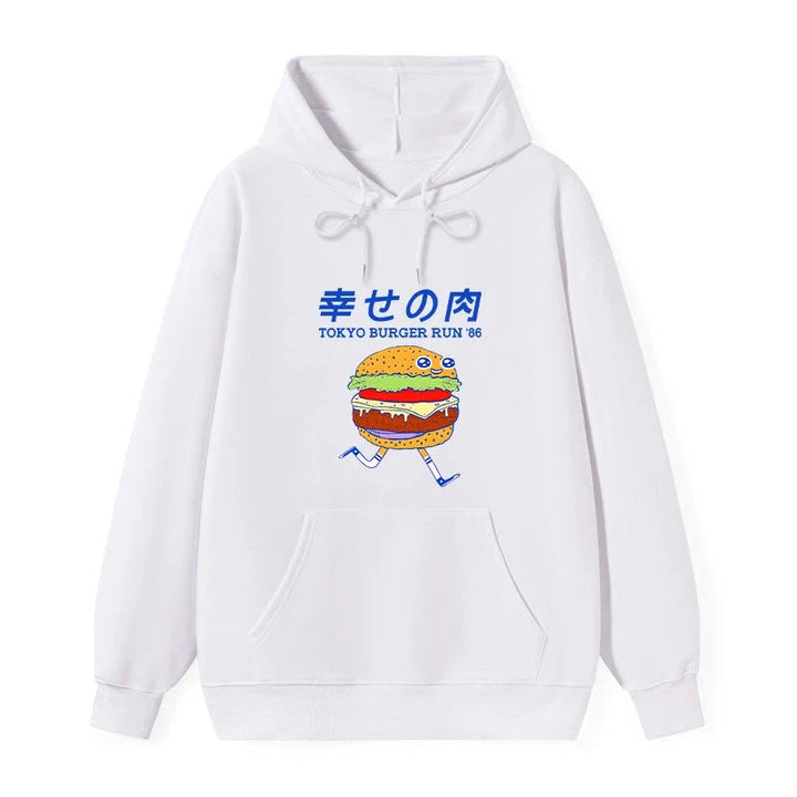 Tokyo Burger Run Japanese Classic Hoodie