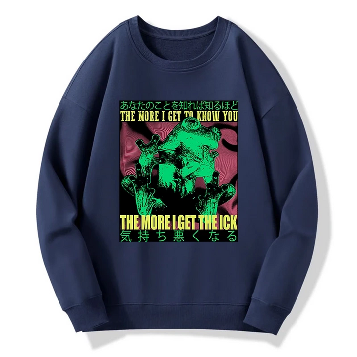 Scary Frog Japanese Sweatshirt