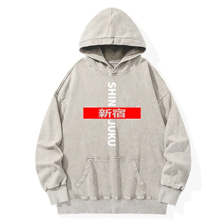 Shinjuku Prefecture Japan Washed Hoodie
