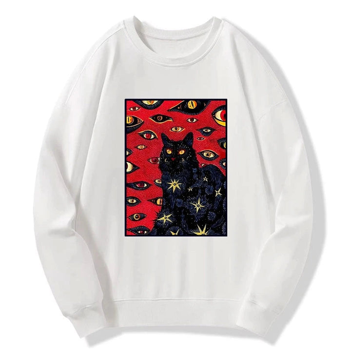 Mysterious Cat Sweatshirt