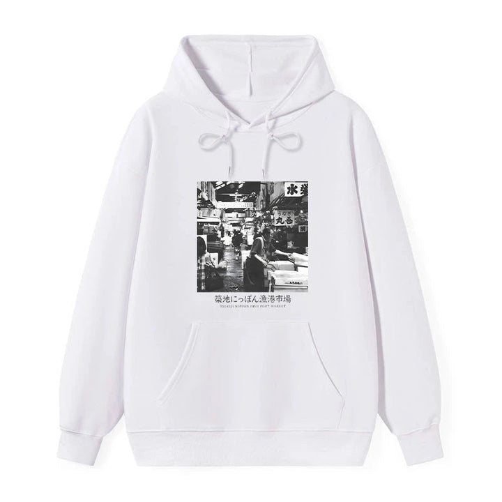 Tsukiji Fish Market Photo Classic Hoodie