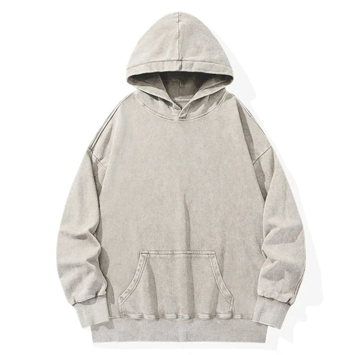 Unisex Basic Washed Hoodie