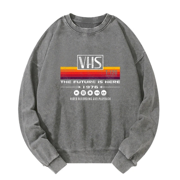 The Future Is Here Japanese Washed Sweatshirt