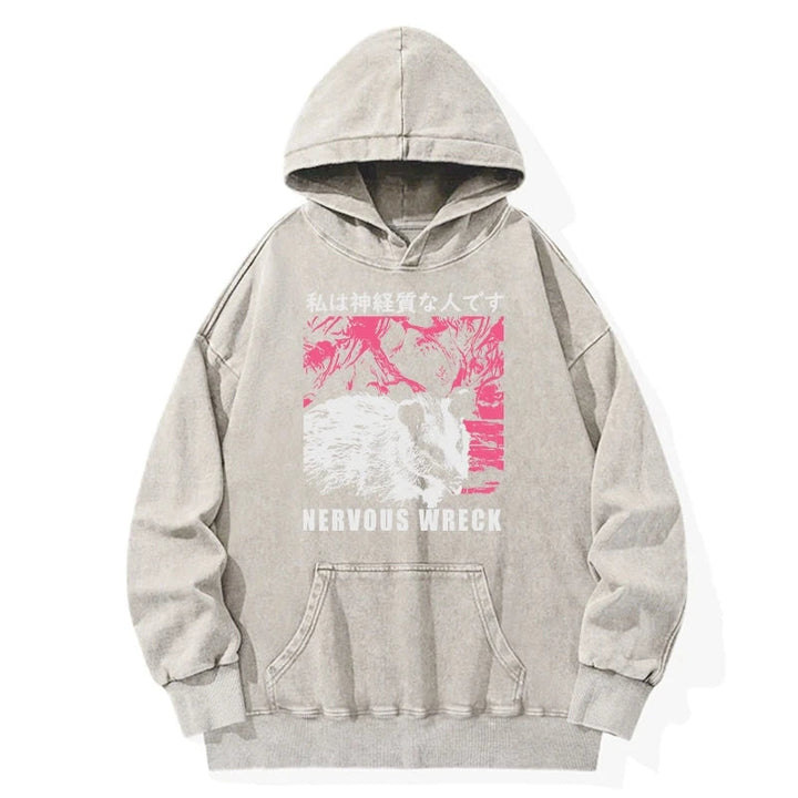 Nervous Wreck Washed Hoodie