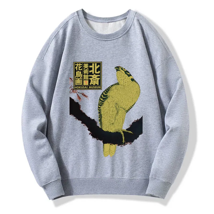 Hokusai Museum Flower And Bird Sweatshirt