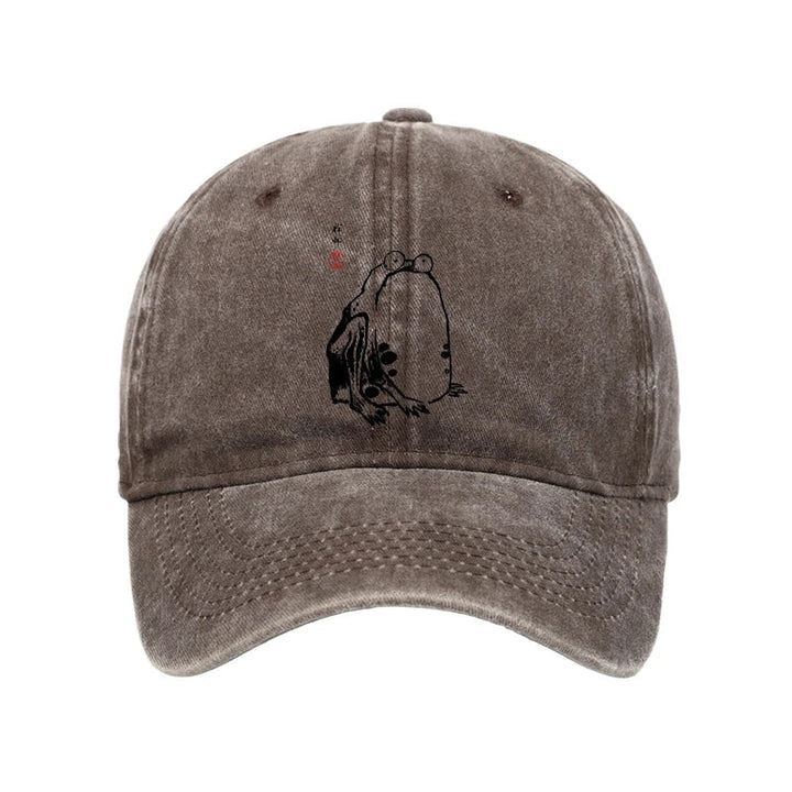 Grumpy Frog Matsumoto Hoji Washed Cap