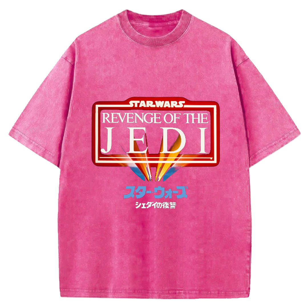 Star Wars Vintage Japanese Washed Crew Neck T-Shirt