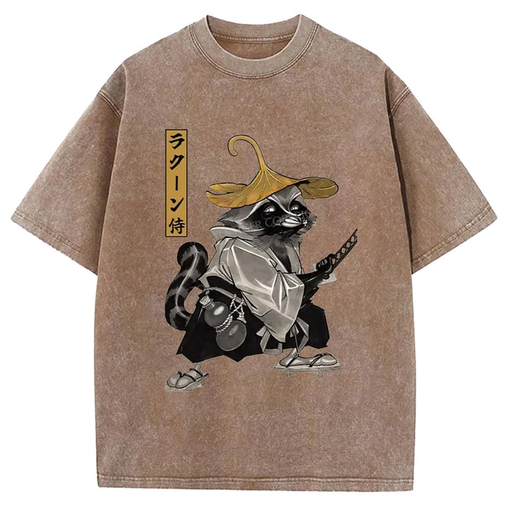 Japan Bonsai Washed Crew Neck T-Shirt