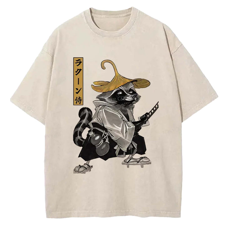 Japan Bonsai Washed Crew Neck T-Shirt