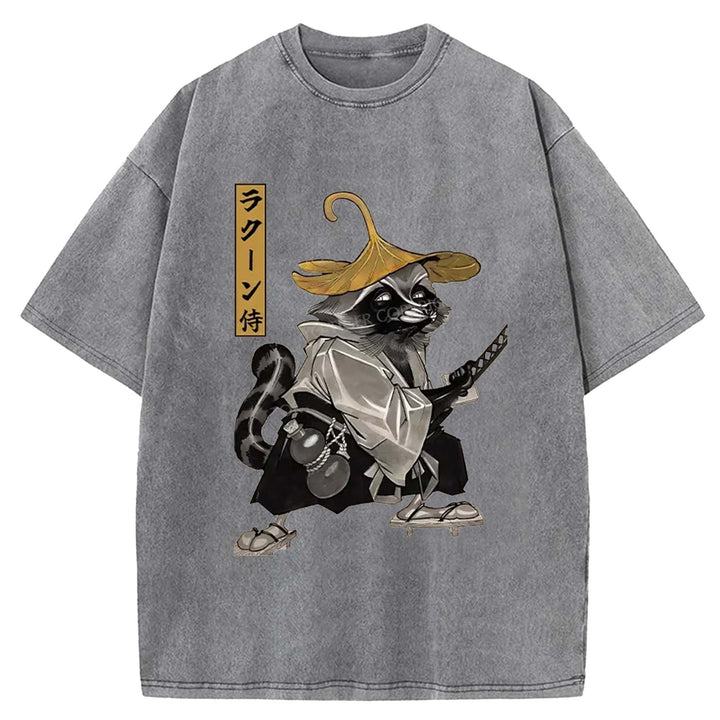 Japan Bonsai Washed Crew Neck T-Shirt